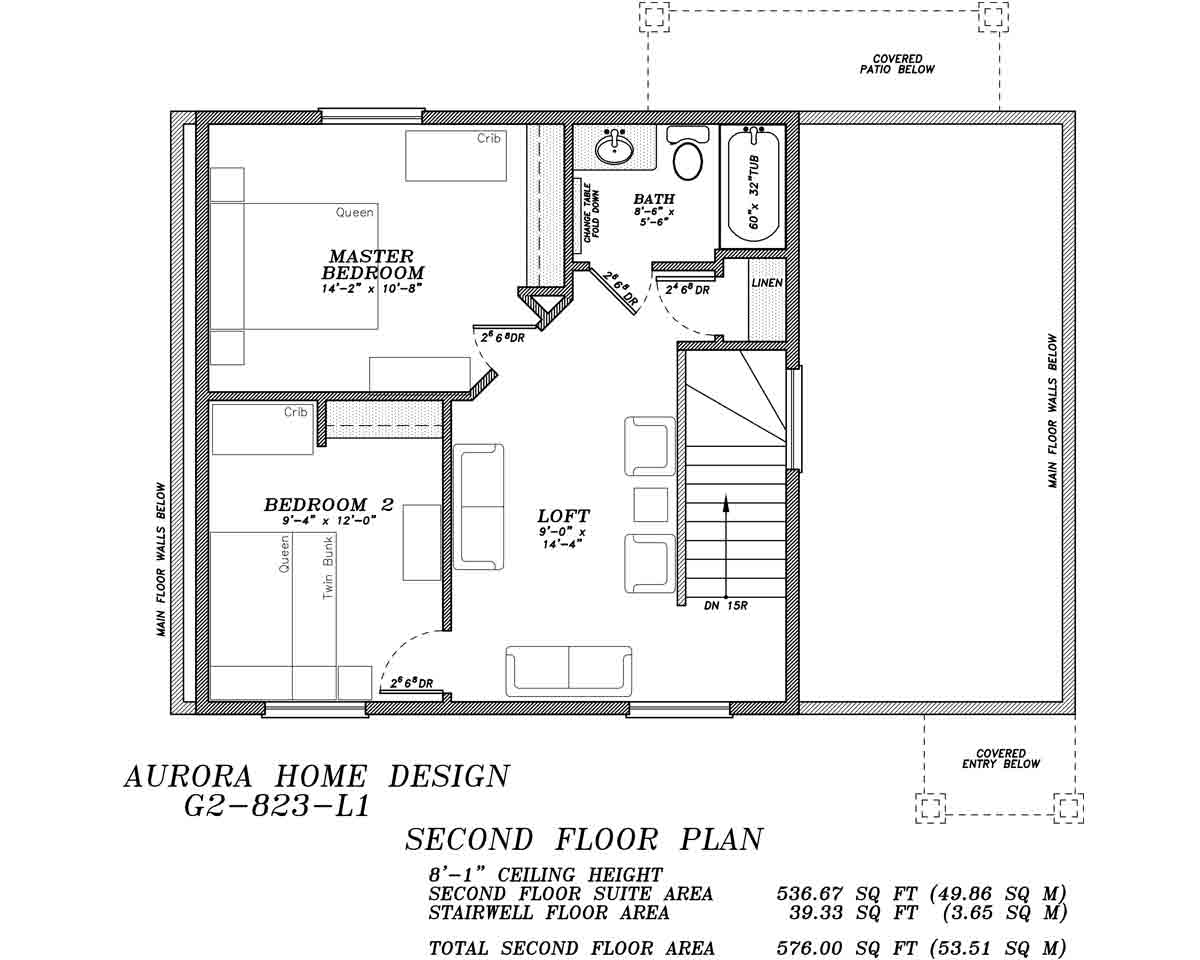 2 Level Garage Suite with 2 Bedroom 1 1/2 Bath | Aurora Home Designs Edmonton